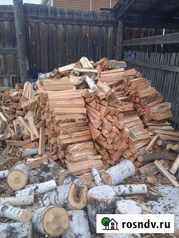 Дрова чурками сосна. Колотые береза, листвяк Иркутск - изображение 1