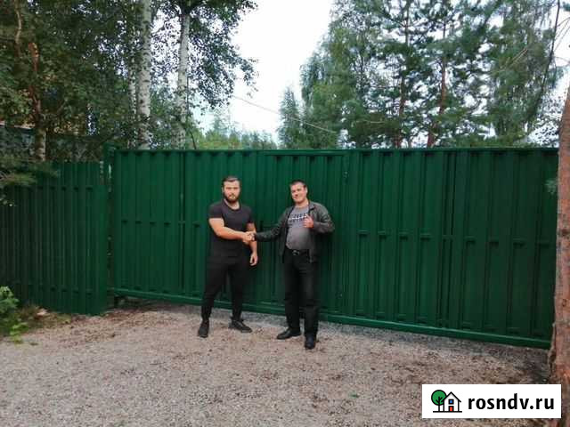 Откатные ворота под ключ Без предоплаты Гатчина - изображение 1