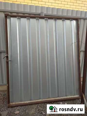 Ворота распашные Солянка - изображение 1