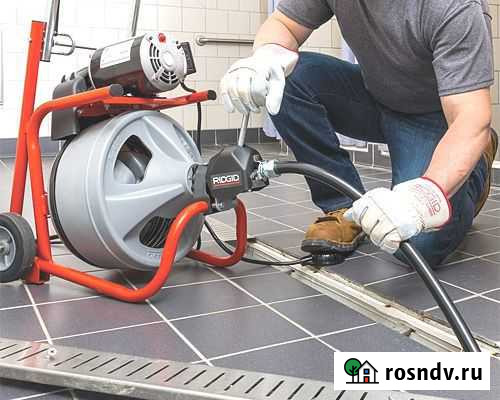 Прочистка канализации Устранение засоров 24ч Краснодар - изображение 1