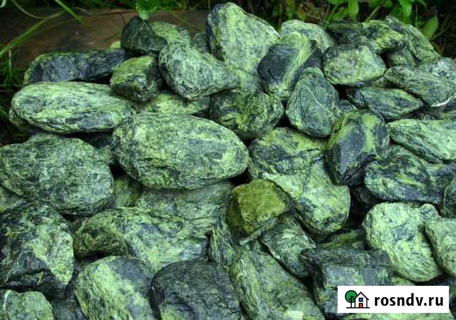 Природный камень змеевик для ландшафтного дизайна Белово - изображение 1