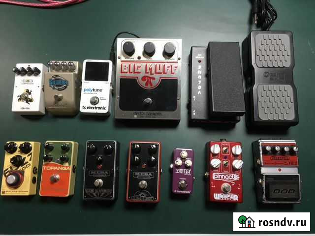 Гитарные педали Ульяновск - изображение 1
