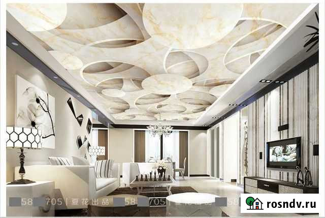 Дизайнерские натяжные потолки Каспийск - изображение 1