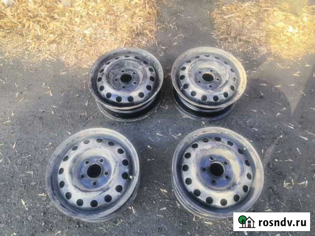 Диски штампованные r15(стояли на киа сеед) Курган - изображение 1