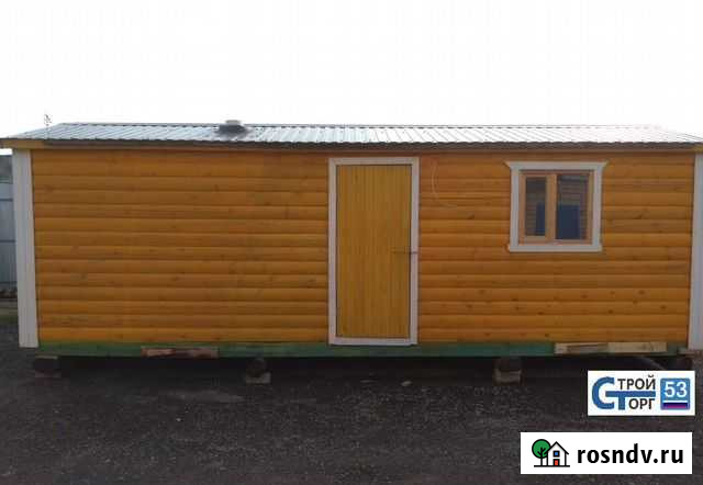 Мобильная баня 2,3х7 м Панковка - изображение 1