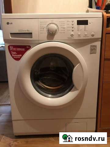 Стиральная машина бу lg 6 кг Брянск - изображение 1