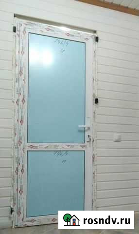 Пластиковая дверь в дом Кстово - изображение 1