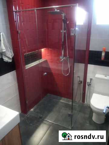 Душевые и перегородки из закалённого стекла Краснодар - изображение 1