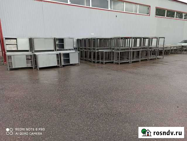 Столы купе мойки стелажы шпильки вытяжки из нержав Егорьевск - изображение 1