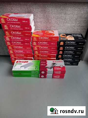 Скобы для степлера 24/6 Коммунарка - изображение 1