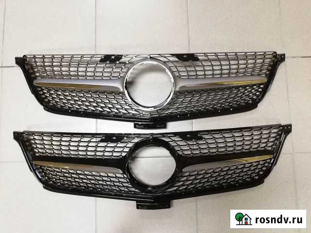 Решётка радиатора Mercedes W166 ML Назрань - изображение 1