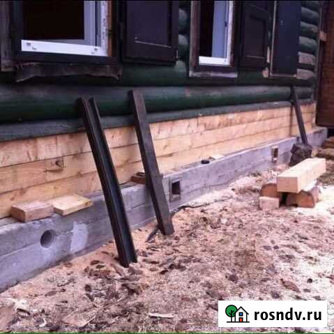 Подъём домов замена венцов строительство ремонт кр Ирбейское - изображение 1