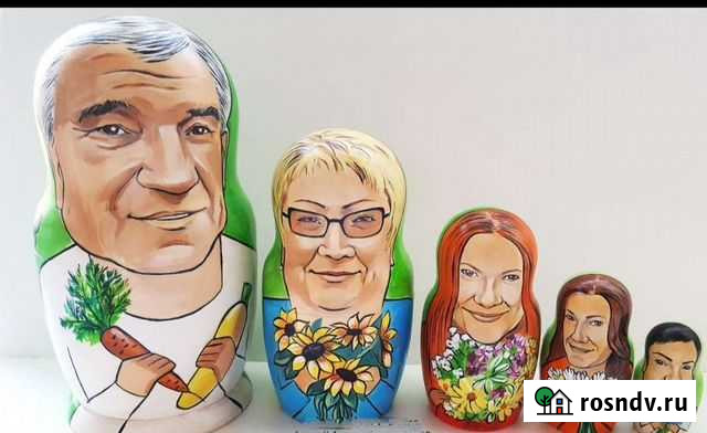 Русские матрешки С вашим портретом Магнитогорск - изображение 1