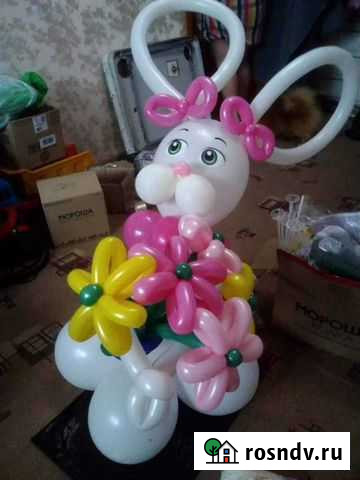 Композиции, фигуры, цветы из воздушных шаров Железногорск - изображение 1