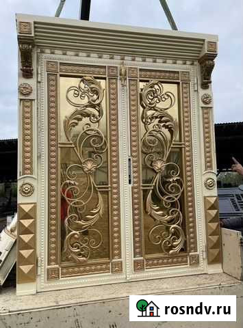 Кованые ворота Ахты - изображение 1