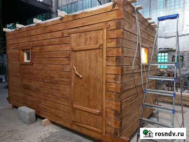 Баня 2,3*3,5м. Стандарт. Эконом. Эксклюзив Курган - изображение 1