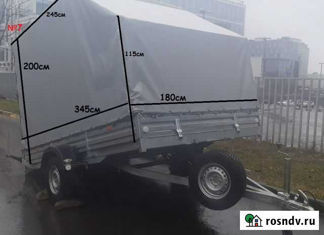 Аренда легковых прицепов Москва - изображение 1