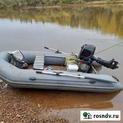 Лодка пвх с мотором бу Пермь - изображение 1