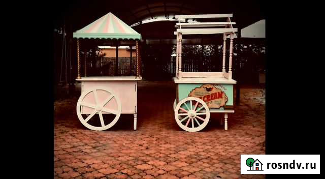 Тележка для мороженого и сладостей. аренда Москва - изображение 1