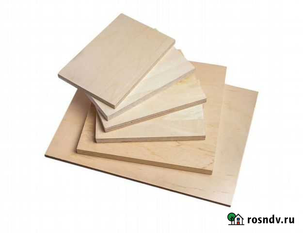 Фанера фк сорт 4/4 береза 1525х1525х4мм в наличии Шахты - изображение 1