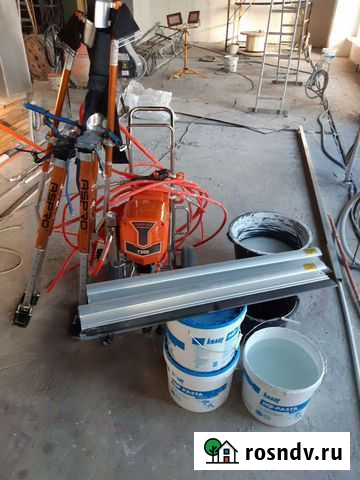 Механизированная шпаклёвка - краска стен и потолко Калуга - изображение 1