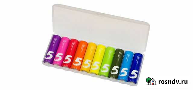 Алкалиновые батарейки xiaomi 10 шт аа/ааа Ижевск - изображение 1