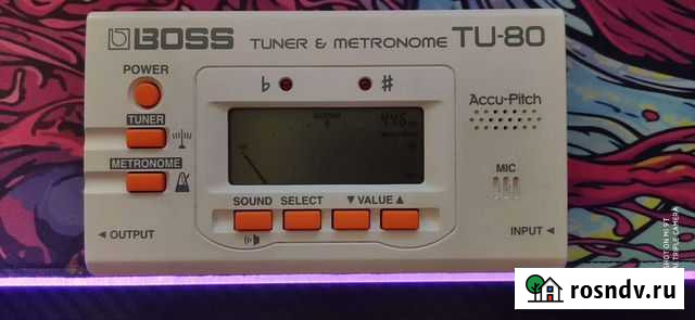 Гитарный тюнер Boss TU-80 Серпухов - изображение 1