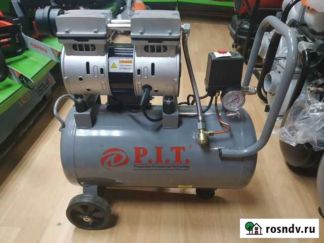 Компрессор 24л 0,6 квт безмасляный 110 л/мин Первоуральск - изображение 1