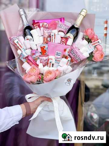 Съедобные букеты ручной работы Ростов-на-Дону - изображение 1