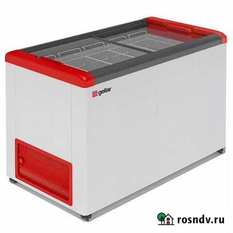 Морозильный ларь 400 с прямым стеклом Тверь - изображение 1