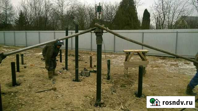 Винтовой фундамент механическим способом Волхов - изображение 1
