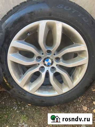 Продам диски с резиной r17 BMW X3-4 Москва - изображение 1