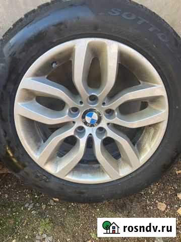 Продам диски с резиной r17 BMW X3-4 Москва - изображение 1