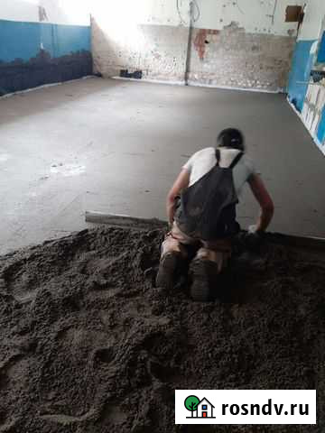 Полусухая Стяжка пола Вятские Поляны - изображение 1