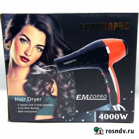 Фен emzopro 5890 5 режимов 4000Вт Ставрополь - изображение 1
