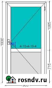 Дверь пвх 900*1800мм Воткинск - изображение 1