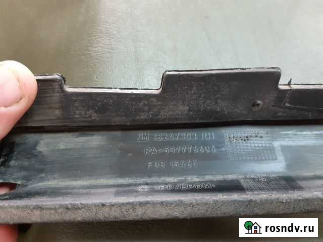 Спойлер переднего бампера GM Opel Zafira B Опель з Рязань - изображение 1