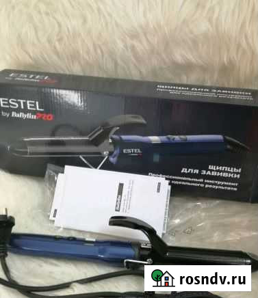 Щипцы (плойка) для завивки estel by BaByliss Pro Октябрьский - изображение 1