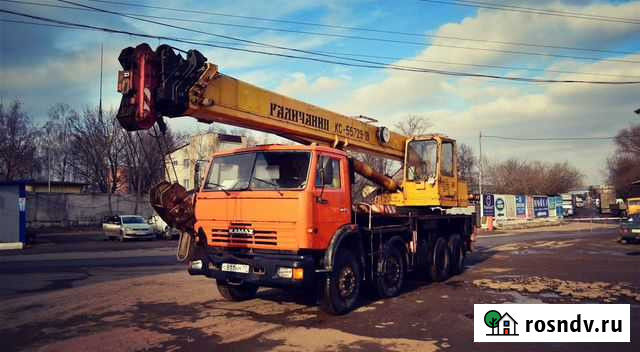 Аренда автокранов услуги автокрана 25т 22м/28м Смоленск - изображение 1