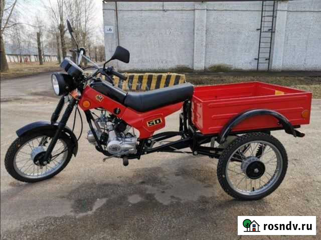 Трехколесный грузовой мопед зид-50-02 Белгород - изображение 1