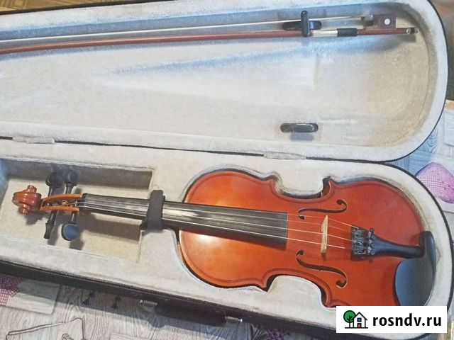 Скрипка Arabello 1/2 смычок футляр Вольск - изображение 1