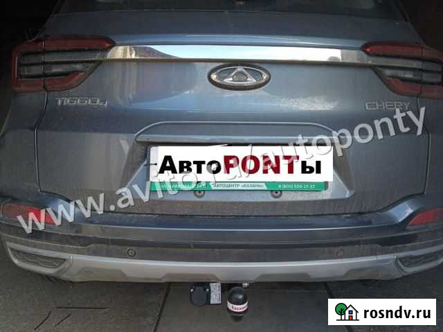 Фаркоп тсу для Чери Тигго 4 2020 г.в., установка Казань - изображение 1