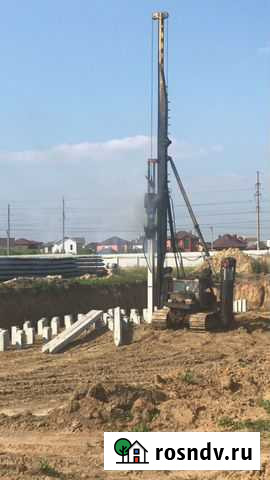 Погружение свай Тюмень - изображение 1