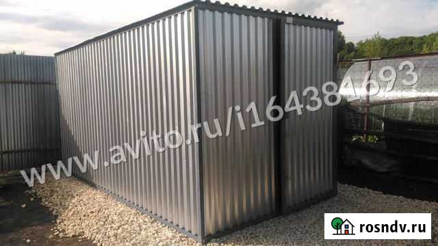 Гараж пенал. Ракушка хозблок Плавск - изображение 1