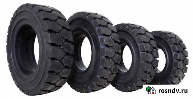 Шина цельнолитая 18х7-8 для спецтехники Янино-1 - изображение 1