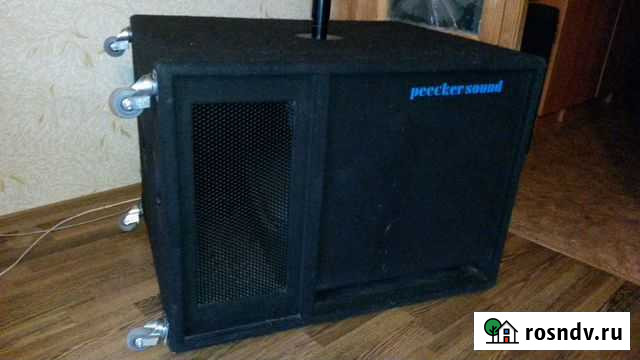 Муз.сабвуфер Peecker Sound energy SE18A (1000W) Шахты - изображение 1
