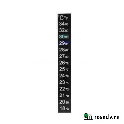 Цифровой самоклеющийся термометр Красноярск - изображение 1