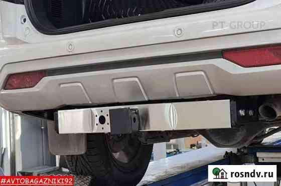 Фаркоп под квадрат на Mitsubishi Pajero Sport 3 Симферополь
