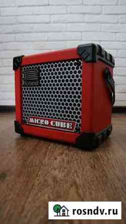 Комбоусилитель Roland micro cube, процессор Уфа