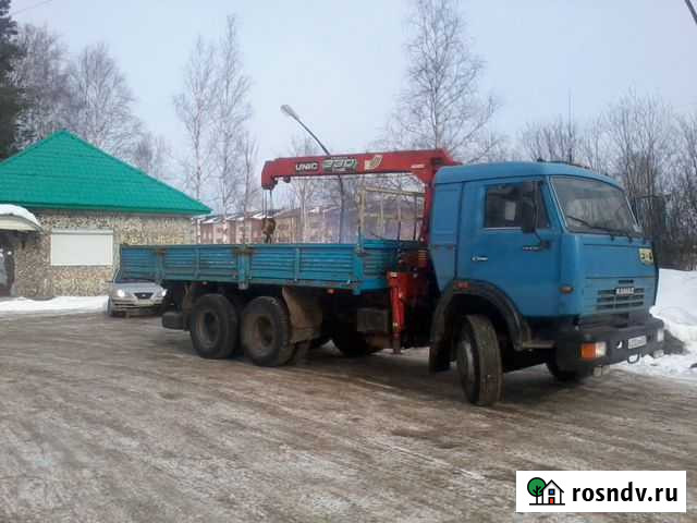 Камаз Кран Манипулятор Машина Авто С Краном, (во Вологда - изображение 1